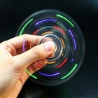 Isolderstore 2 Leaves Led Rotating Gyroscope Diy Kit 2 Non Smd