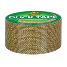 Duck   283713 Burlap Pattern Printed Duct Tape 1 88  X 10 Yds