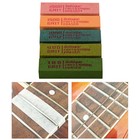 Set Of 5pcs Erasers For Guitar Fret Polishing Cleaner Frets Polishing Tools Kit