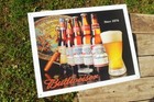 Budweiser Bottle Evolution Tin Sign - Anheuser Busch - Beer - Beechwood Aged Bud