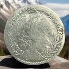 Silver 1833 Mexico 1 Reales Zsom Chihuahua   Zacatecas Mint Coin   Km  372 10