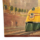 Vintage 1945 Chicago   Northwestern System Railroad Calendar 18  X 13 