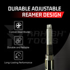 New Adjustable Hand Reamers 9 Pcs Set A- I H4- H12 15 32  To 1 3 16  Hss Usa