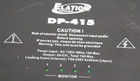 Elation Dp-415 Portable 4-channel Dmx Dimmer switch Hybrid Pack