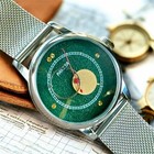 Raketa Kopernik Sun       moon Watch Soviet Ussr Rare Mechanical 2609ha Mens Vintage