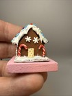 Ooak Dollhouse Miniature 1 12 Scale Gingerbread House Shelf Decor Holiday Decor