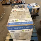 Delta Children Noah Upholstered Nursery Glider Swivel Rocker Chair 