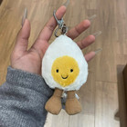 Jellycat Amuseables Boiled Egg Bag Charm Plush Keychain Toy Christmas Gifts 2025