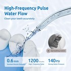 Electric Water Flosser Portable Mini Cordless Rechargeable Oral Irrigator 3 Mode