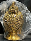 Swethamber Arts Tibetan Buddha Bust Statue Brass 4 5  Inches - New