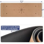 Numat Cork Yoga Mat 6mm Thick 72x24 Non-slip Eco-friendly W  Carry Strap