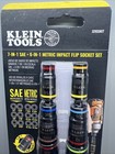 Klein Tools 32933kit 7 In 1 Impact Flip Socket Sets Sae   6 In 1 Metric