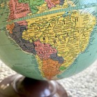 Replogle 12  World Globe Vintage  Metal Base  1939  Territory Hawaii