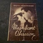 Vintage Movie Herald Lot Quo Vadis Magnificent Obsession Original Theater Flyers