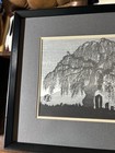 Japanese Woodblock Print Gihachiro Okuyama - Framed - Willow And Sunset