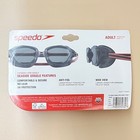 Speedo Seaside Expanded View Swim Goggles Adult Blue Anti Fog Uv Protection New