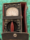 Vintage Triplett Model 666-r Volt Multimeter With Original Case