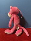 Vtg 1989 Pink Panther Plush Stuffed Animal 24k Company
