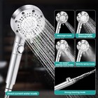 Saidrip Rv Shower Head With Hose  Handheld  6 Modes Silvery 