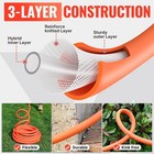 Yamatic Garden Hose 5 8  Heavy Duty  Flexible Water Hose   Burst 600 Psi