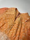 Vintage 1970s Prarie Cottagecore Maxi Dress  Small Medium Stretch