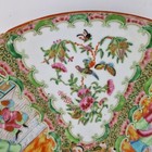 Antique 19thc Chinese Famille Rose Canton Charger Painted Figures 34cm