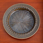 Mid Century Modern Art Pottery Ashtray Plate Starburst American Ceramic