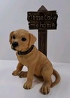 Leonardo Collection Dog Figurine Labrador Puppy Please Take Me Home 2002