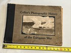 Antique 1915 Collier s Photographic History European Word War Ww1 Drawing Book
