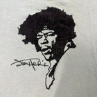 Vintage Jimi Hendrix Youth Shirt Medium Brown Rock Music Band Concert Tour 2005