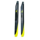 610mm Carbon Fiber Main Rotor Blades Rc Accseesories For  600 Rc Helicopter