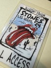 Rolling Stones Commemorative 2024  Las Vegas  All Access Pass And Lanyard
