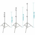 Neewer Stainless Steel Light Stand 86 6inch 220cm Adjustable  10090544