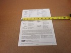 1973 Ford W-series W9000 Wt9000 9000 Semi Truck Sheet Sales Brochure Original