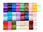 1 1 2  Single Face Satin Ribbon Assortment-100 Yards 25 Colors- Fabric Bulk C   