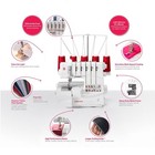 Serger Overlock Machine Heavy Duty Professional 14t968dc Singer Kit