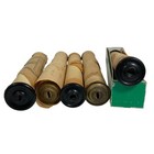 Vtg Piano Player Music Rolls Lot Of 5 W  1 Box - Jazz   Blues From Early 1900s