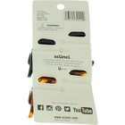 Scunci No Slip Grip All Day Hold No Slip Grip Jaw Clips  Tortoise And Black     