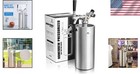 128oz Home Keg Kit -  Stainless Steel   Adjustable Co2 For Perfect Beer