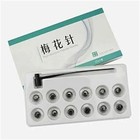 7 Star Needle Plum Blossom Dermal Hammer Set 13pcs Replaceable Heads Kit Therapy