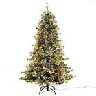 6 Ft Artificial Christmas Tree W  360   Quick Power Connector 598 Pine Needles