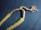 Old Strand Czech Flats Yellow Glass African Trade Beads