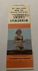 Matchbook Cover Matchcover Girly Girlie Pinup Winneway Cabins Quebec Canada
