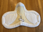 New Success Equestrian Deluxe Hunter No Slip Saddle Pad Med White