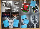 1982-1983 The Residents Mole Show - Mount Rushmore Poster