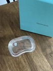 Tiffany   Co  Glass Case Elsa Peretti Wave Box New Unused Comes In Box Gift
