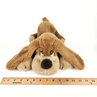 Vtg Russ Berrie Dog Samuel Spaniel Brown Plush Puppy Lying Stuffed Animal 647