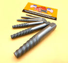 Drill Hog   Usa Spiral Easy Outs Set Round Screw Extractor Lifetime Warranty 6 Pc
