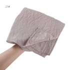 Solid Color Wrinkle Scarf Thin Breathable Cotton Shawl Hijab For Muslim Women