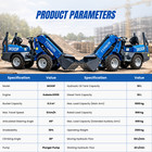 Typhon Skoop Telescopic Wheel Loader 25hp Kubota Diesel 1 Ton Max Load  Steering